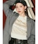 【WEB限定カラー】【LILY BROWN×MARY QUANT】バリエジャガードニット