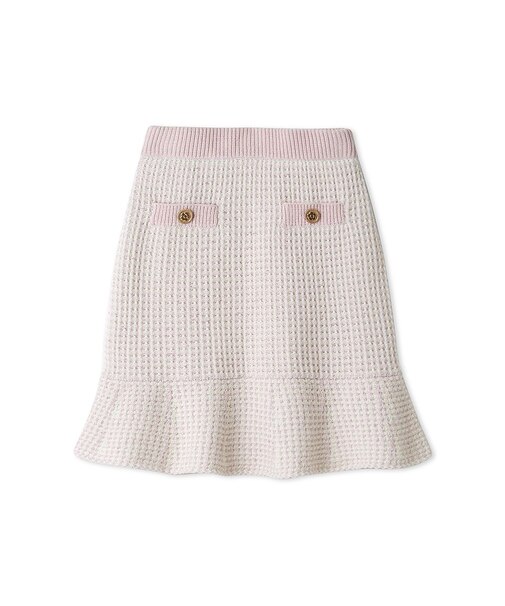 【WEB・一部店舗限定カラー】【LILY BROWN×MARY QUANT】ツイードニットスカート