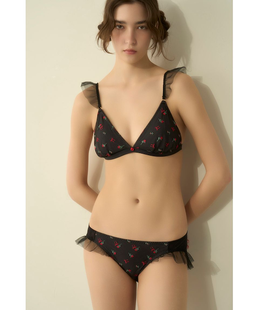 【LILY BROWN Lingerie】ブラレットセット/プティ ローズ