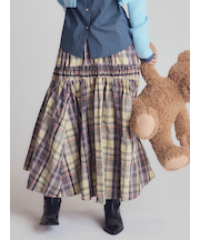 【WEB限定00サイズ】ディテールボリュームタフタスカート