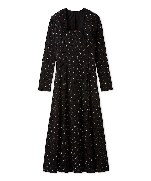 【LILY BROWN Lingerie】ナイトブラドレス/プティ ローズ