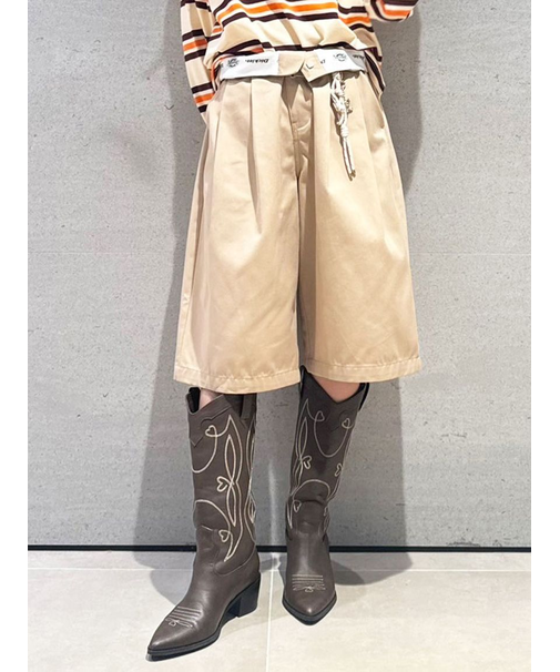 【LILY BROWN Dickies】チノハーフパンツ