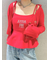 【WEB限定カラー】【LILY BROWN × ANNA SUI】ペプラムトップス