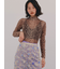 【LILY BROWN × ANNA SUI】総柄ボディースーツ
