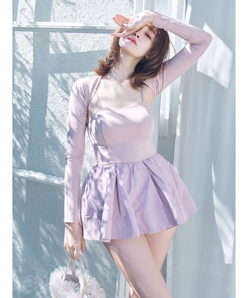 バックオープンチュニックビキニ｜リエンダの通販｜&mall（アンド