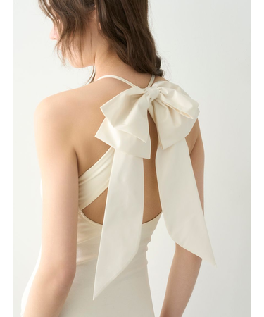 【LILY BROWN Lingerie】バックリボンボディスーツ