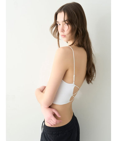 【LILY BROWN Lingerie】バッククロスブラレット