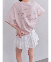 【限定カラー】バックプリントオーバーTシャツ
