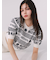 【WEB限定カラー】【LILY BROWN×MARY QUANT】ジャガードニットトップス