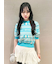 【WEB限定カラー】【LILY BROWN×MARY QUANT】ジャガードニットトップス