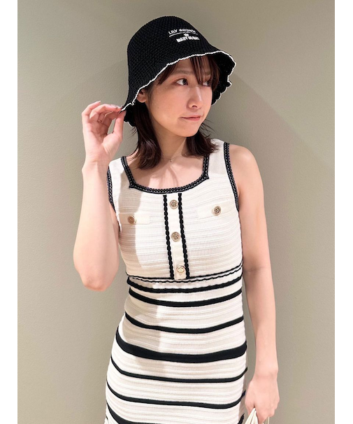 【LILY BROWN×MARY QUANT】サマーバケットハット
