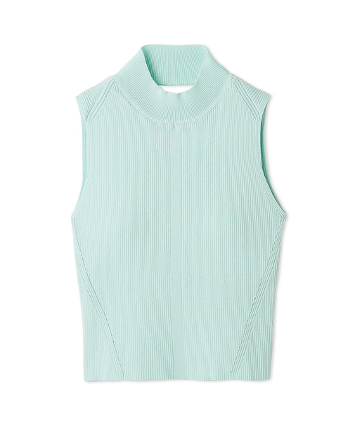 カップインリブニットトップス