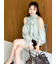 【WEB限定カラー】ドレープボウタイシフォンブラウス