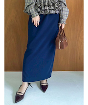 【WEB限定カラー】ペンシルスウェットスカート