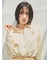 【WEB限定カラー】Lily Bearハーフジップクロップドスウェット