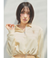 【WEB限定カラー】Lily Bearハーフジップクロップドスウェット