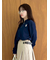 【WEB限定カラー】Lily Bearハーフジップクロップドスウェット