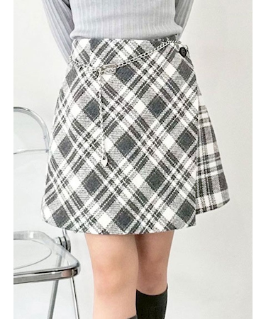 【WEB限定サイズ2】ロービングチェックスカショーパン