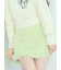 【WEB限定カラー】フェザーヤーンミニスカート