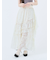 【WEB限定00サイズ】イレヘムティアードスカート