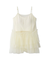 【LILY BROWN Lingerie】カップ付フリルチュールキャミ