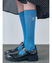 【LILY BROWN×KEITA MARUYAMA】ロゴラメリブソックス