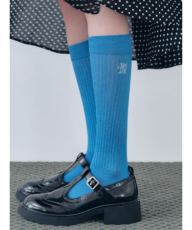 【LILY BROWN×KEITA MARUYAMA】ロゴラメリブソックス