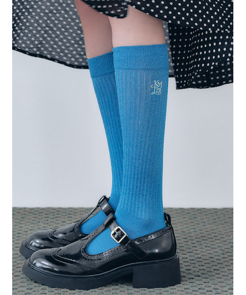 【LILY BROWN×KEITA MARUYAMA】ロゴラメリブソックス