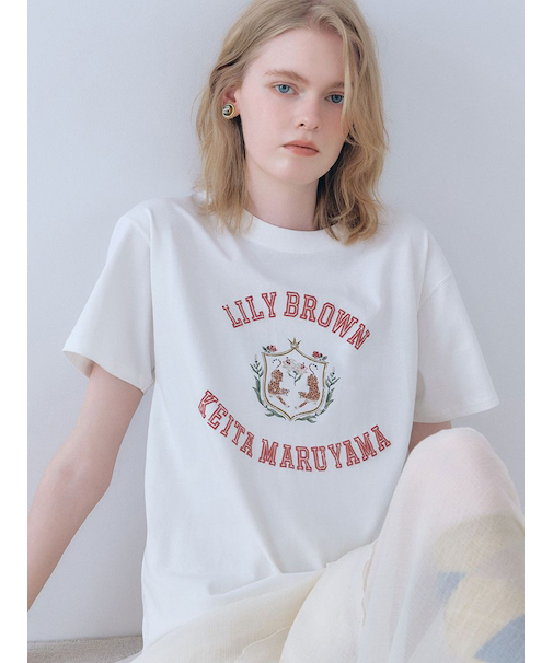【LILY BROWN×KEITA MARUYAMA】バリエーショングラフィックTシャツ