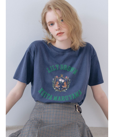 【LILY BROWN×KEITA MARUYAMA】バリエーショングラフィックTシャツ