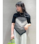 ドレープオフショルカットソー