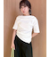 ドレープオフショルカットソー