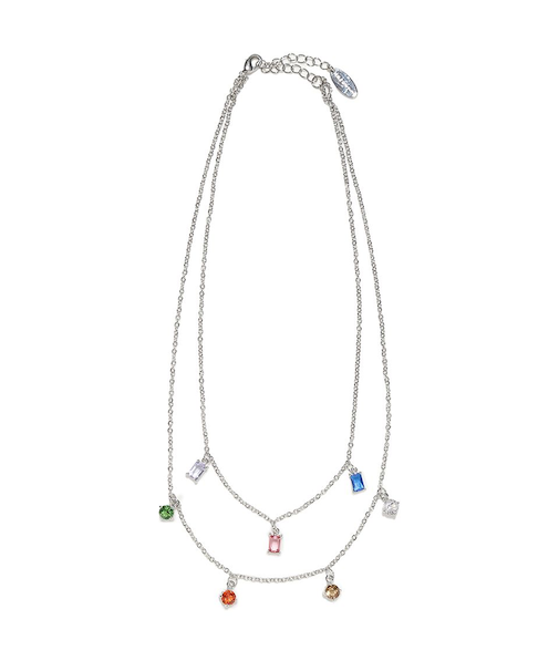 カラフルストーンネックレス