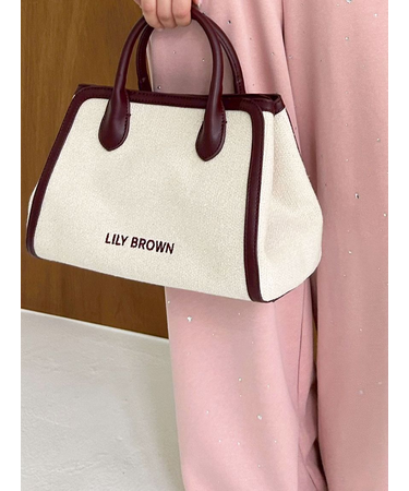 ロゴ刺繍バリエーショントートバッグ