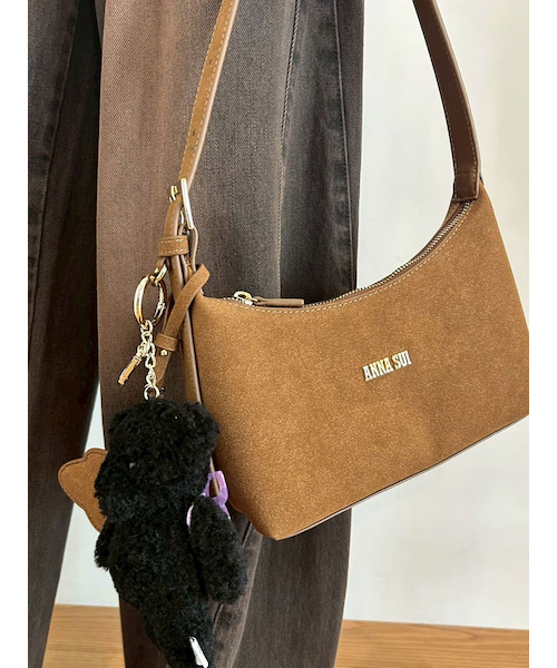 【LILY BROWN ×ANNA SUI】バタフライミラーチャーム付きバッグ LILY BROWN ×ANNA SUI】バタフライミラーチャーム付きバッグ｜リリー