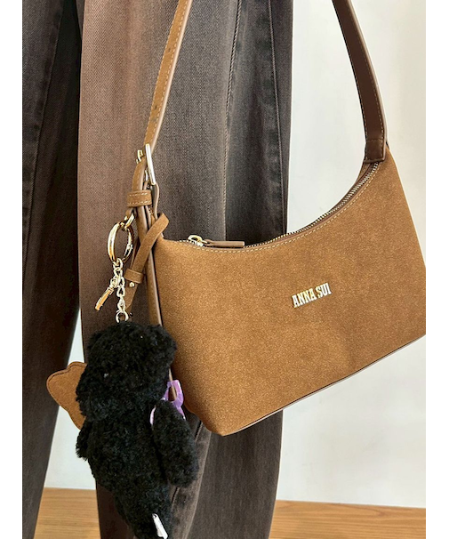 【LILY BROWN ×ANNA SUI】バタフライミラーチャーム付きバッグ