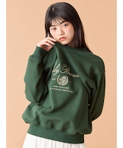 カレッジロゴスウェット