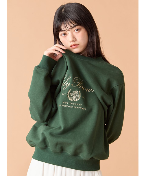 カレッジロゴスウェット