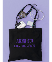 【LILY BROWN ×ANNA SUI】ロゴトートバック