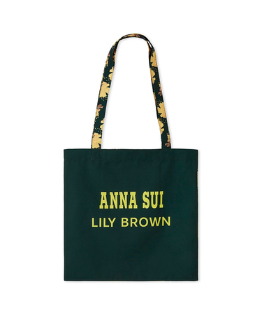 【LILY BROWN ×ANNA SUI】ロゴトートバック