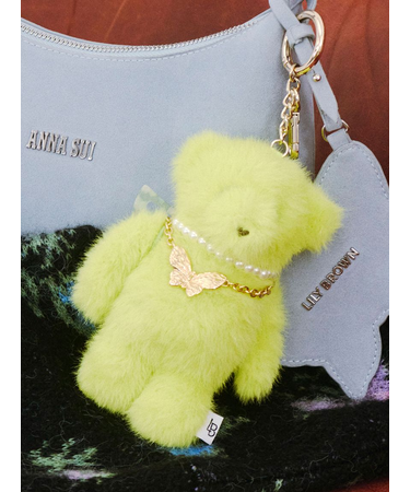 【WEB限定カラー】【LILY BROWN ×ANNA SUI】バタフライLily Bearチャーム