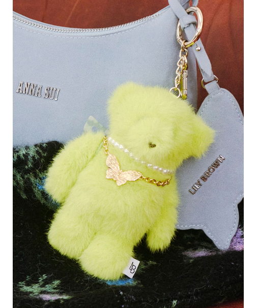 【WEB限定カラー】【LILY BROWN ×ANNA SUI】バタフライLily Bearチャーム
