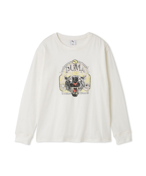 LILY BROWN×PUMA】バリエプリントロングスリーブTシャツ｜リリー