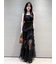 【LILY BROWN ×ANNA SUI】レースロングキャミドレス