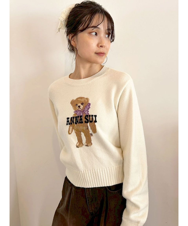 【LILY BROWN ×ANNA SUI】バタフライLily Bearニット