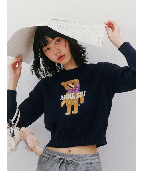 【新品】リリー ブラウン　バタフライLily Bearニット LILY BROWN ×ANNA SUI】バタフライLily Bearニット｜リリーブラウンの