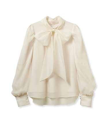 ボウタイブラウス
