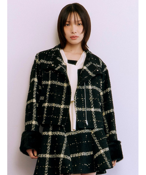 袖ファー2wayコート