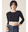 【LILY BROWN Lingerie】メルティヒートクルーネック