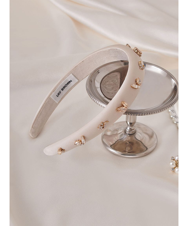 Lilywingビジューカチューシャ(Hearts2Hearts着用)